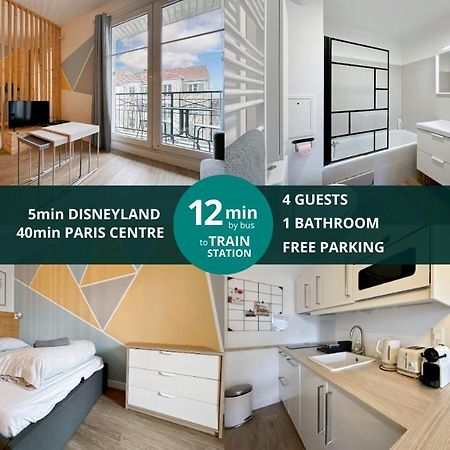 Le Delta Bailly - Appartement Pour 4 Personnes Disneyland Paris エクステリア 写真